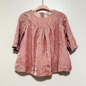 Bonpoint silk blended shine dress 12m